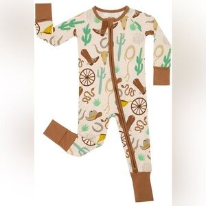 Ready to Rodeo Little Sleepies Convertible Zippy